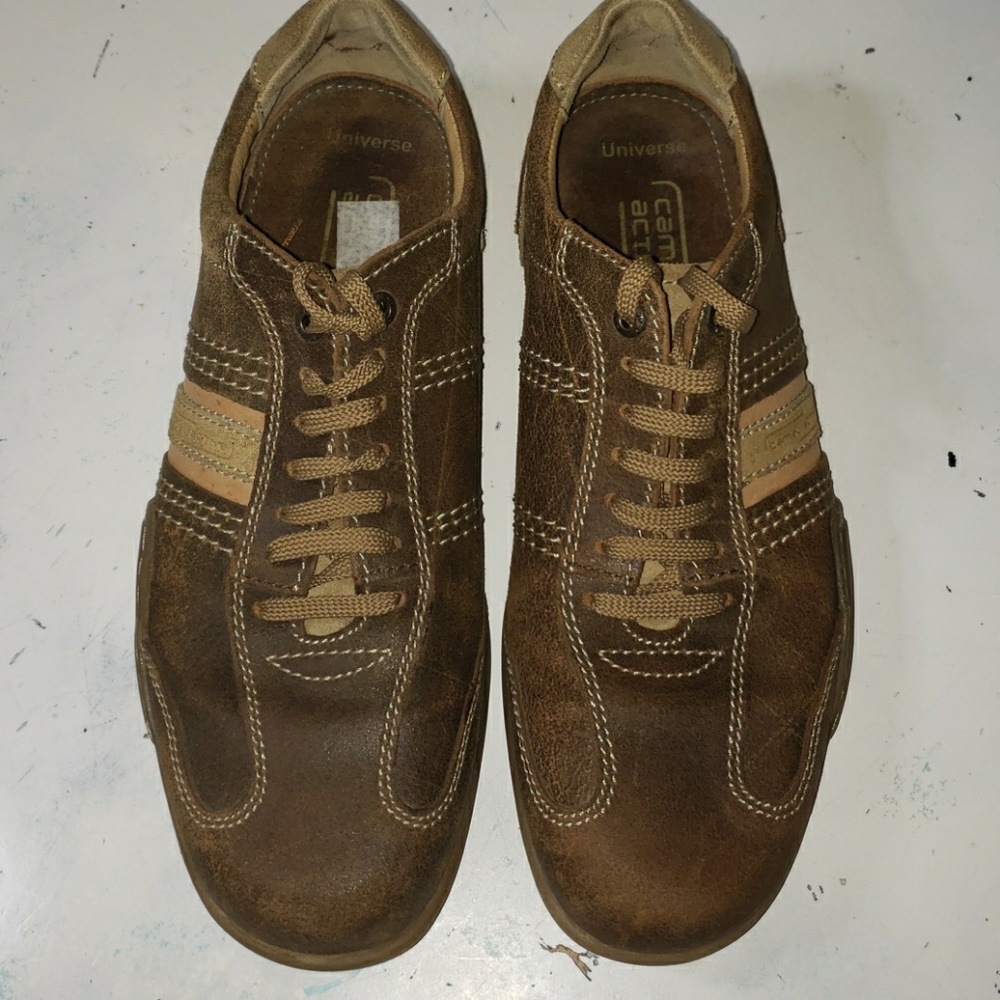Camel Active mens shoes size 7.5. Brown .